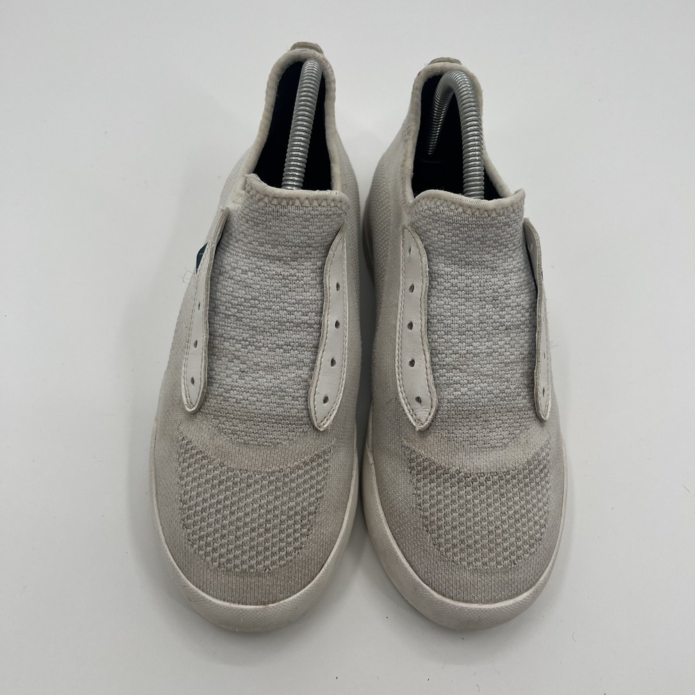 Vessi Weekend Womens 8 Waterproof Travel Running Shoes White Comfort *No Laces - Picture 4 of 12